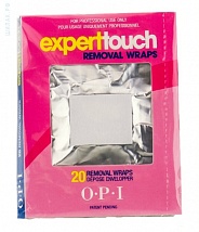 OPI Замотки для снятия Гель-лака Expert Touch Removal Wraps, 20 шт.